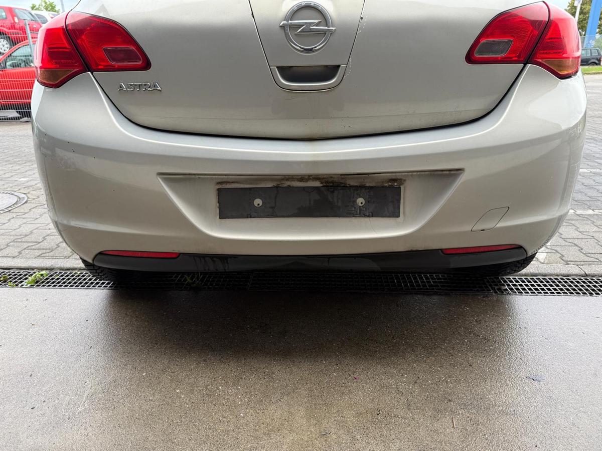 Opel Astra J original Stoßstange Stoßfänger hinten Z167 Pannacotta BJ09